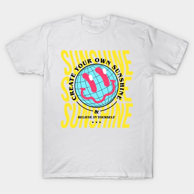 Sunshine T-Shirt by CHAKRart